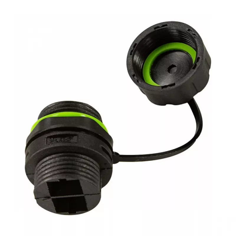 LOGILINK FA05SD2 Outdoor Fibre Optic Duplex SC Connector with Cable Gland and Dust Cap