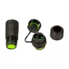LOGILINK FA05SD2 Outdoor Fibre Optic Duplex SC Connector with Cable Gland and Dust Cap