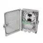 LogiLink Fiber Optic Connection Box - Fully Loaded, 2x LC Duplex OM4, White