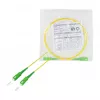 LogiLink Fiber Optic Patch Cable – Simplex, OS2 SM G.657.A2, SC/APC to SC/APC, 1 m, Yellow