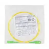 LogiLink Fiber Optic Patch Cable – Simplex, OS2 SM G.657.A2, SC/APC to SC/APC, 1 m, Yellow