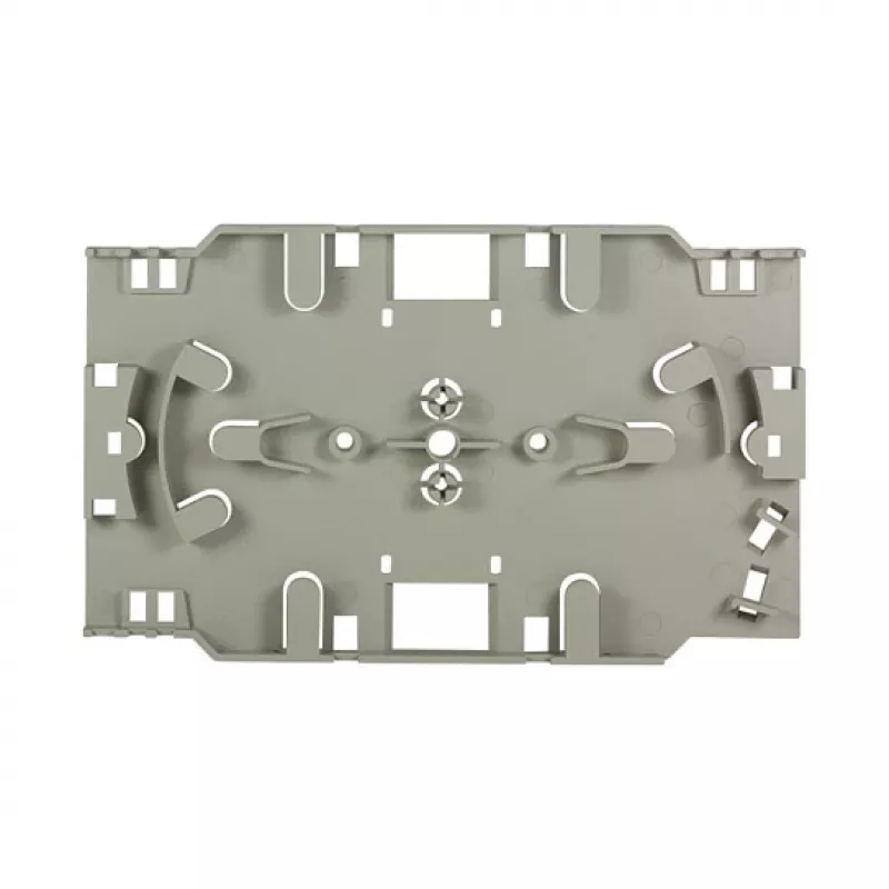 LogiLink Fiber Splice Cassette with 24-Core Crimp Splice Holder, White