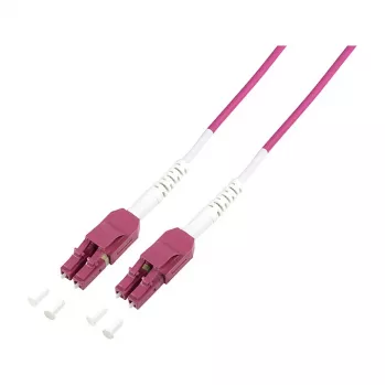 Logilink Fiber Uniboot Patch Cord OM4 LC-LC 2.0m Aqua