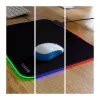 LOGILINK ID0183 Gaming Mouse Pad with RGB LED, 350x260mm, 3mm Soft, Black