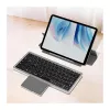 LogiLink ID0214 Wireless Keyboard with Touchpad, Bluetooth 5.1, 3-Channel, Grey