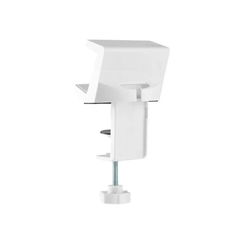 LOGILINK KAB0067 Table Mount Clamp-On Cable Organizer – Black Steel, 600mm