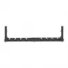 LOGILINK KAB0094 Under-Desk Cable Tray Organizer, Clamp-On, Extendable, Metal, Black