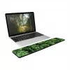 LogiLink Keyboard Wrist Pad, long - Ergonomic Memory Foam Wrist Rest for Full-Size Keyboards, Non-Slip Base, Black