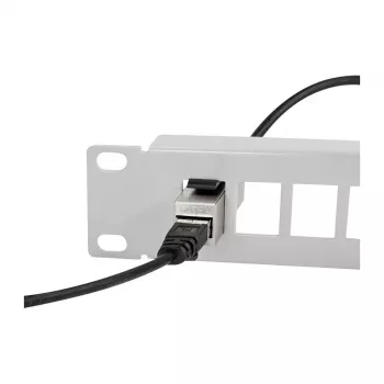 LOGILINK Keystone Coupler Cat.5e STP, 2xRJ45, metal, shielded