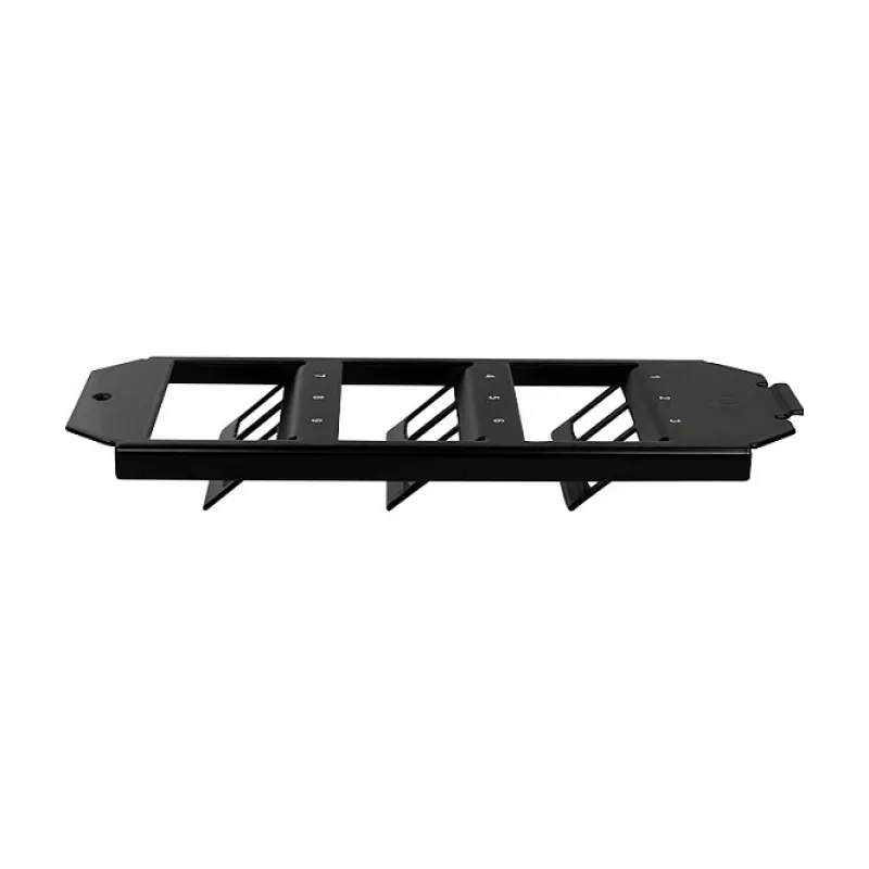 Logilink Keystone Floor Box Insert for 3 x 3 Keystone Modules, Black