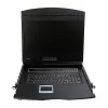 LOGILINK LC902GE KVM Console with 19 inch LCD Screen, VGA, German Keyboard Layout