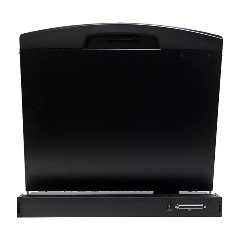 LOGILINK LC902GE KVM Console with 19 inch LCD Screen, VGA, German Keyboard Layout