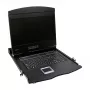 LOGILINK LC902GE KVM Console with 19 inch LCD Screen, VGA, German Keyboard Layout