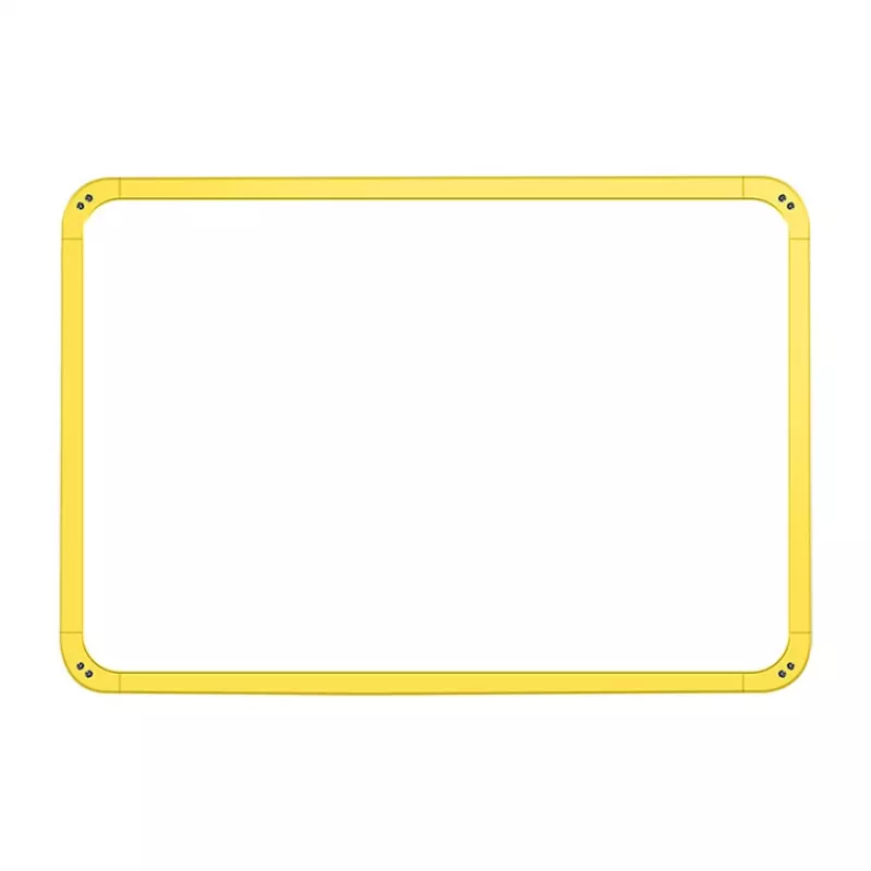 LogiLink LCD Writing Tablet 19 cm Yellow – Reusable Multi-Colour Drawing Board with Erase & Lock