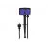 Logilink LPS214 Outlet Strip, 2 Safety Sockets, IP44, Ground Spike, 2m Cable