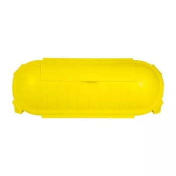 LogiLink LPS217 Outdoor Power Cord Protection Box, IP44, Yellow
