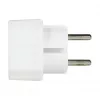 LogiLink LPS218 Euro Plug Adapter with 2 Sockets, White