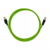 LOGILINK M12 CAT6A Industrial Patch Cable, PUR, M12 X-coded to RJ45, 0.25 m