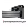 LOGILINK Mobile File Cabinet, 2-Drawer with Lock, Black