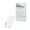 Logilink Mobile Power Bank, LiPo, 10000 mAh, USB-C in/out, White