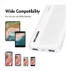 Logilink Mobile Power Bank, LiPo, 10000 mAh, USB-C in/out, White