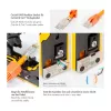 LogiLink Modular Plug RJ45 Cat.6A STP Pass Through, 10-Pack