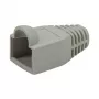 LogiLink Modular RJ45 Plug Cable Boot 6.5mm Grey, 50pcs