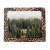 Logilink Mouse Pad with Photo Frame, Leopard Design, Extra Thin