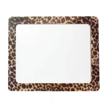 Logilink Mouse Pad with Photo Frame, Leopard Design, Extra Thin