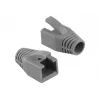 LogiLink MP0035 RJ45 Strain Relief Boots, Grey, 50-Pack