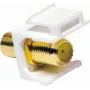 LogiLink NK0026 RCA Female to F-Type Female Adapter, Yellow