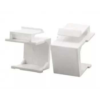 LogiLink NK0090 Keystone Blank Insert, White, 10 Pieces