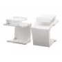 LogiLink NK0090 Keystone Blank Insert, White, 10 Pieces