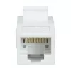 LogiLink NK4012W Cat.6 UTP Keystone Coupler, 2x RJ45, White