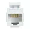 LogiLink NK4012W Cat.6 UTP Keystone Coupler, 2x RJ45, White