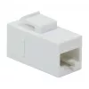 LogiLink NK4012W Cat.6 UTP Keystone Coupler, 2x RJ45, White
