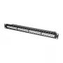 LogiLink NK4045 Keystone Patch Panel 1U 48 Ports Unshielded Black