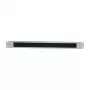 LogiLink ORCEB1G 1U 19-Inch Rack Cable Management Brush Panel, Light Grey RAL 7035, Steel, Front Mount