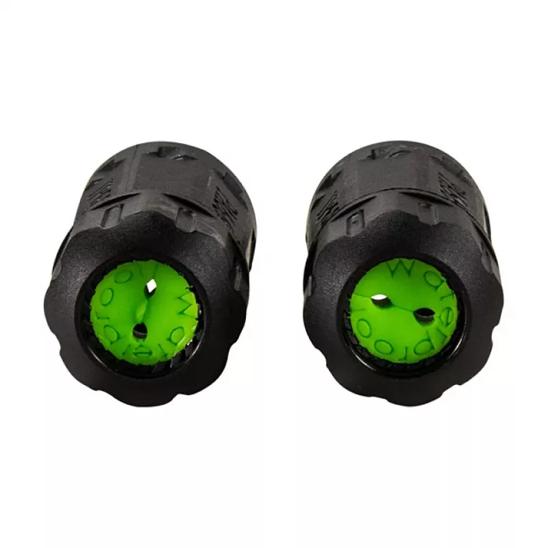 LOGILINK Outdoor Fiber Optic Duplex SC Connector with 2 Cable Glands, IP67, Black
