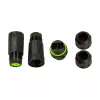 LOGILINK Outdoor Fiber Optic Duplex SC Connector with 2 Cable Glands, IP67, Black