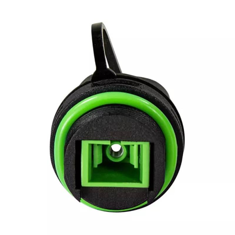 LOGILINK Outdoor Fiber Optic Simplex SC Connector with Cable Gland and Dust Cap