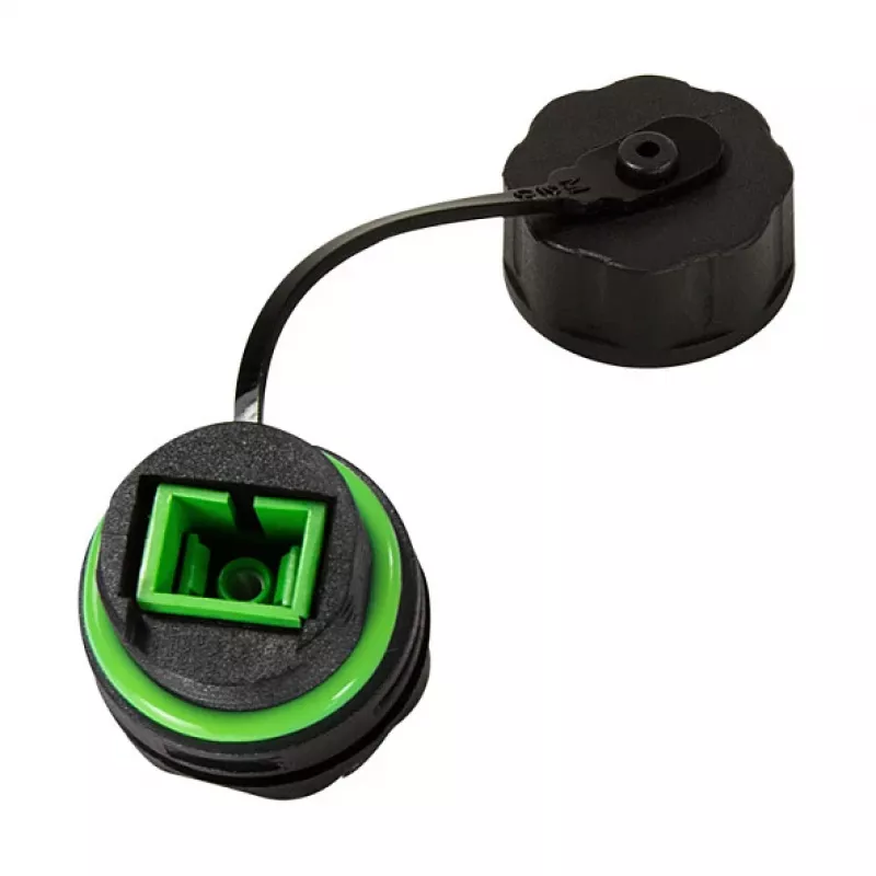 LOGILINK Outdoor Fiber Optic Simplex SC Connector with Cable Gland and Dust Cap