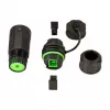LOGILINK Outdoor Fiber Optic Simplex SC Connector with Cable Gland and Dust Cap