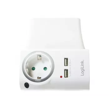 LOGILINK PA0165 USB-A Charger 10.5W with Charging Cradle (White)