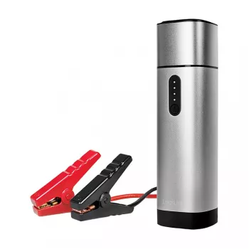 LogiLink PA0266 Car Jump Starter & Power Bank, 10000 mAh, 12V/400A Peak, USB-C PD, LED Flashlight