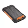 LogiLink PA0321 Solar Power Bank 6000 mAh with USB-C, IP65, Black