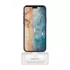 LogiLink PA0349W Mobile Power Bank, 5000 mAh, LiPo, Built-in Foldable USB-C Plug and USB-C Port, White