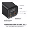 Logilink PA0350 Mobile Power Bank, 20,000 mAh, 65W PD & QC 3.0, Black
