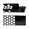 LogiLink PN110B 19 inch 1U Vented Rack Panel Black RAL 9005