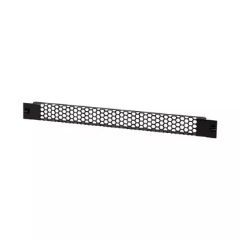 LogiLink PN110B 19 inch 1U Vented Rack Panel Black RAL 9005